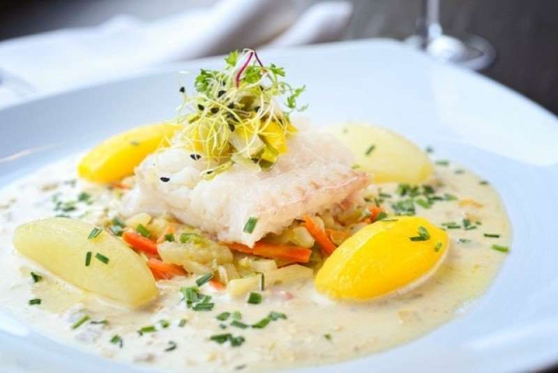 Hotel Le Berry Saint-Nazaire Restaurant bilde